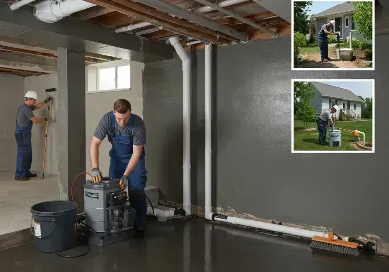 Basement Waterproofing and Flood Prevention process in Aurora, MO